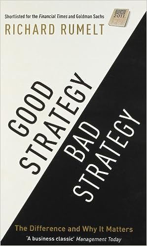 Cover of Good Strategy/Bad Strategy