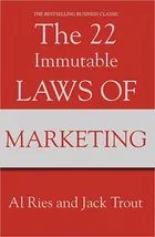 Cover of The 22 Immutable Laws of Marketing